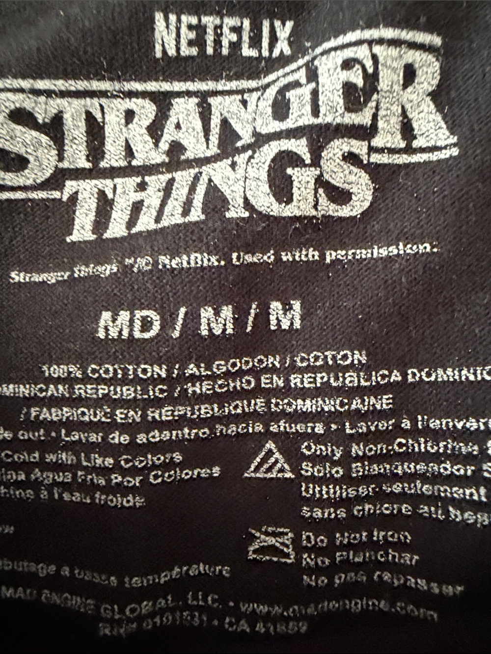 Stranger things  Black Steve Harrington Graphic Tee netflickd - Picture 6 of 6